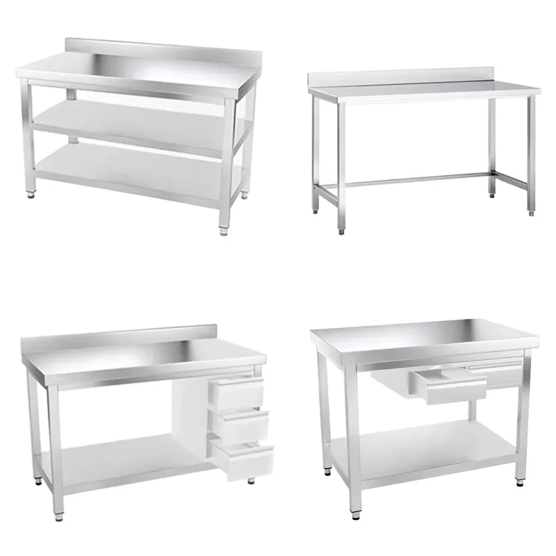 Commercial Kitchen Backsplash - Commercial Stainless Steel Kitchen Prep &