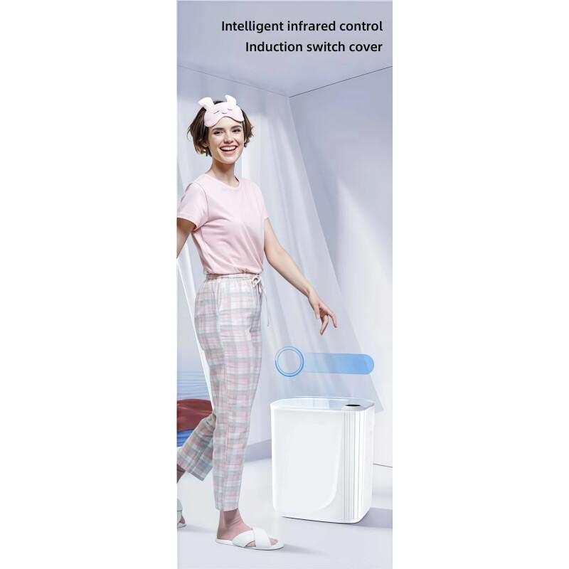 Commercial Kitchen Bin - Smart Sensor Automatic Trash Can with