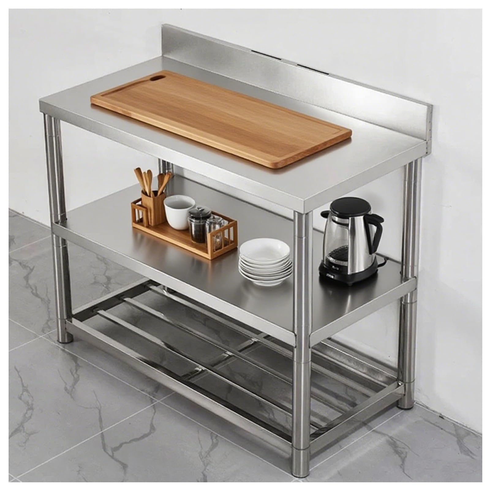 Commercial Kitchen Table - kz-Work Table Stainless Steel Commercial Kitchen