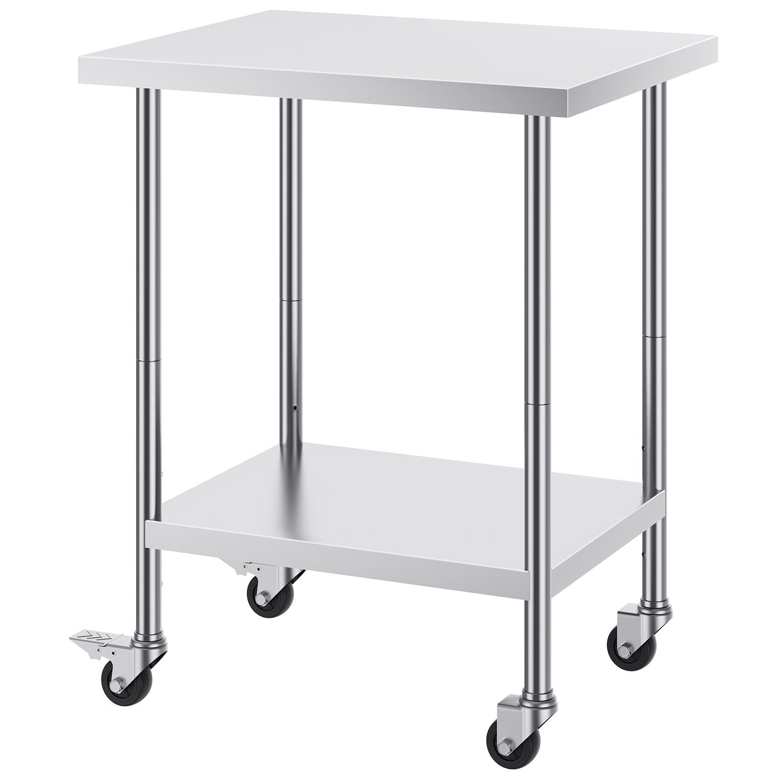 Commercial Kitchen Table - SucceBuy Stainless Steel Work Table with