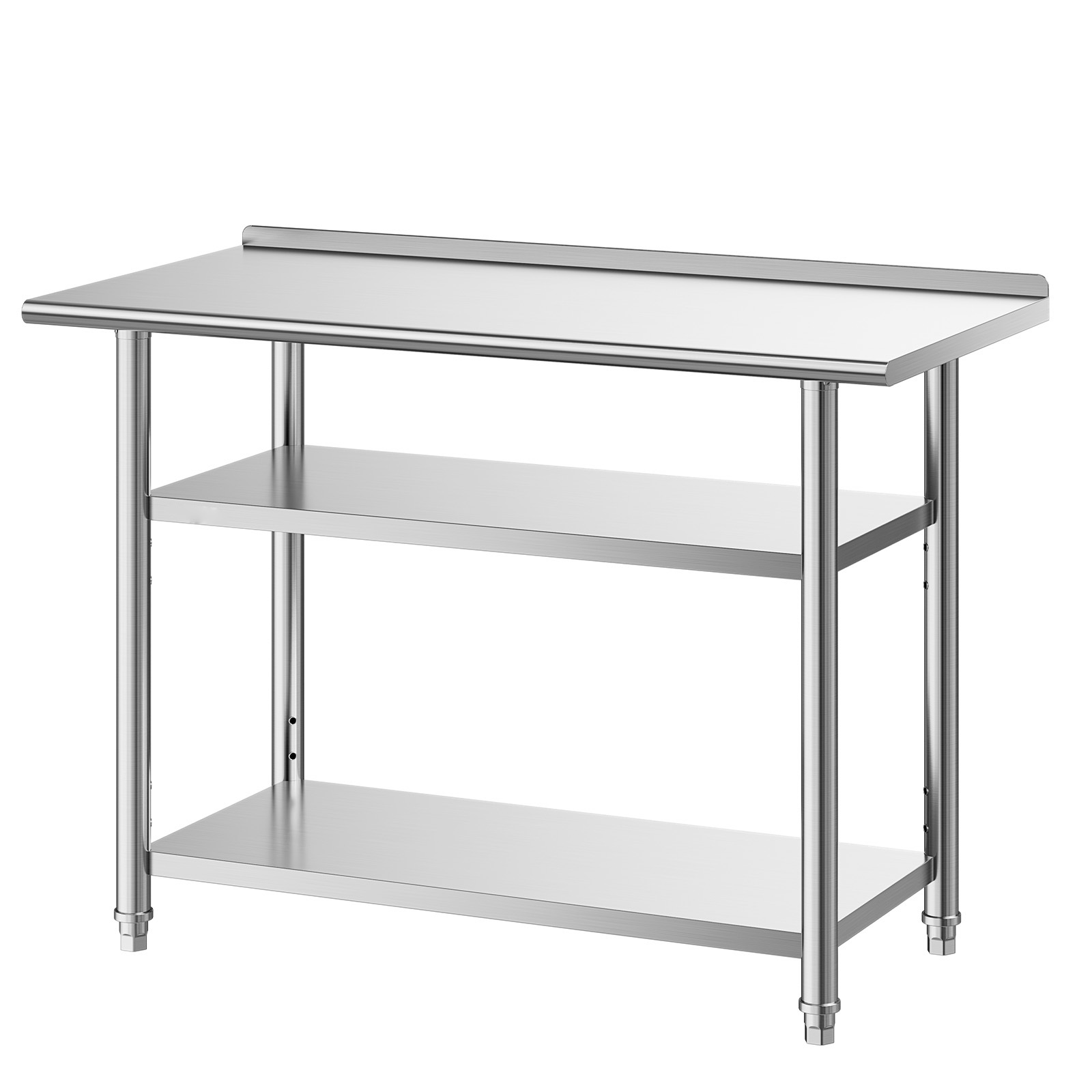Commercial Kitchen Table - SucceBuy 24x48 Inch Stainless Steel Work