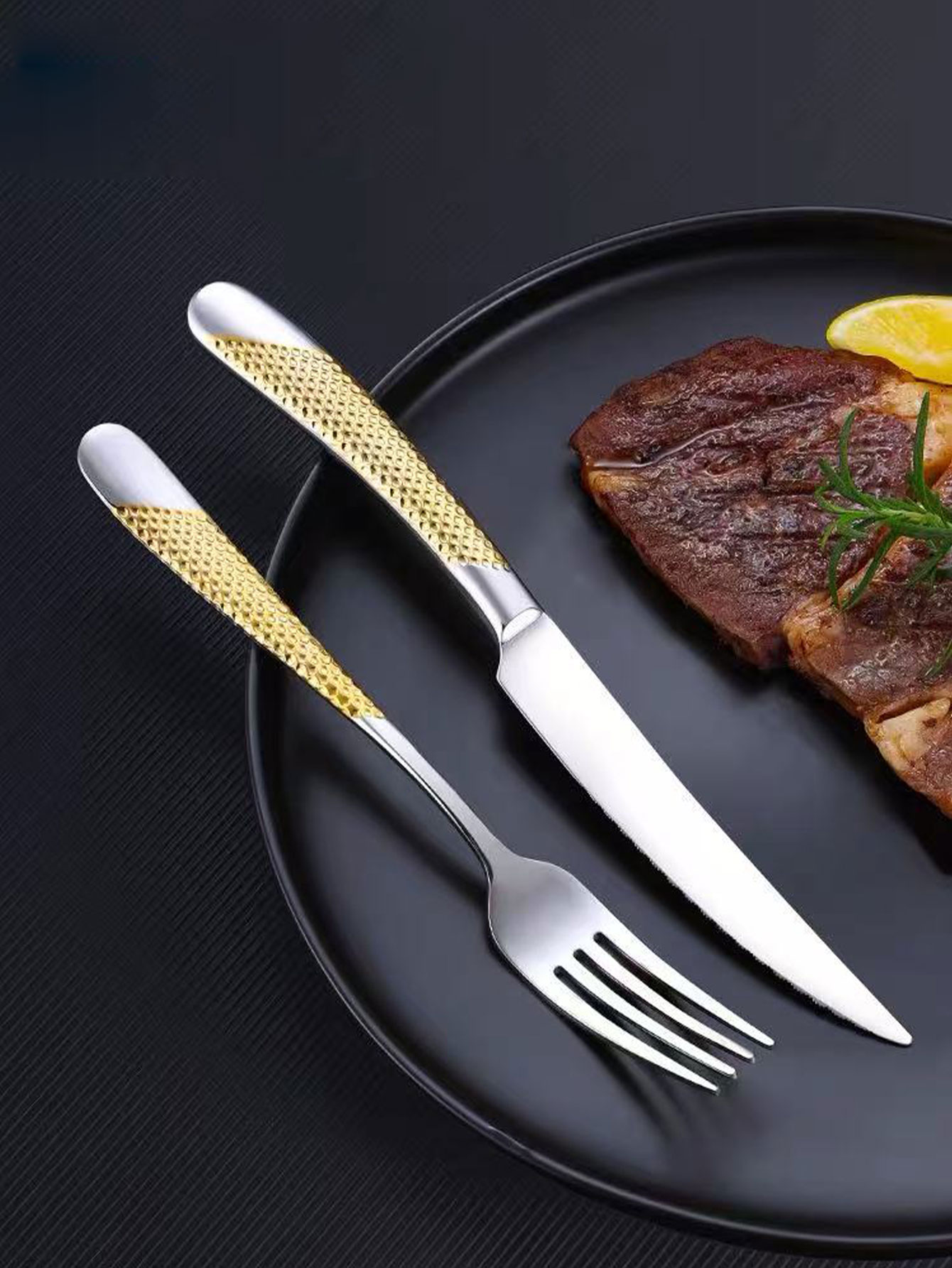 Commercial Kitchen Knives - Steak Knife and Fork Cutlery Western