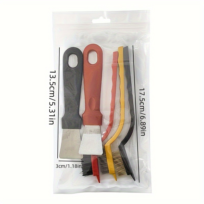 5-Piece Kitchen Cleaning Brush - đánh giá và giá Commercial Kitchen Hood Installation