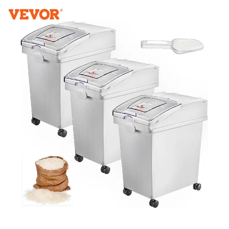 VEVOR 25L Dry Ingredient Stora - đánh giá và giá Commercial Kitchen Bin