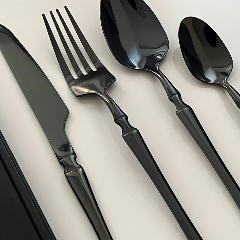 40/60-Piece Black Stainless St - đánh giá và giá Commercial Kitchen Knives