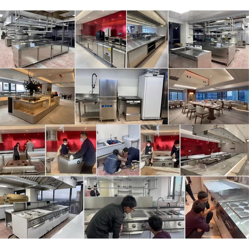 Stainless Steel Commercial Kit - đánh giá và giá Commercial Kitchen Supplier