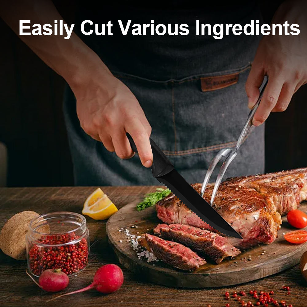 Sharp Serrated Blades, Stainle - đánh giá và giá Commercial Kitchen Knives
