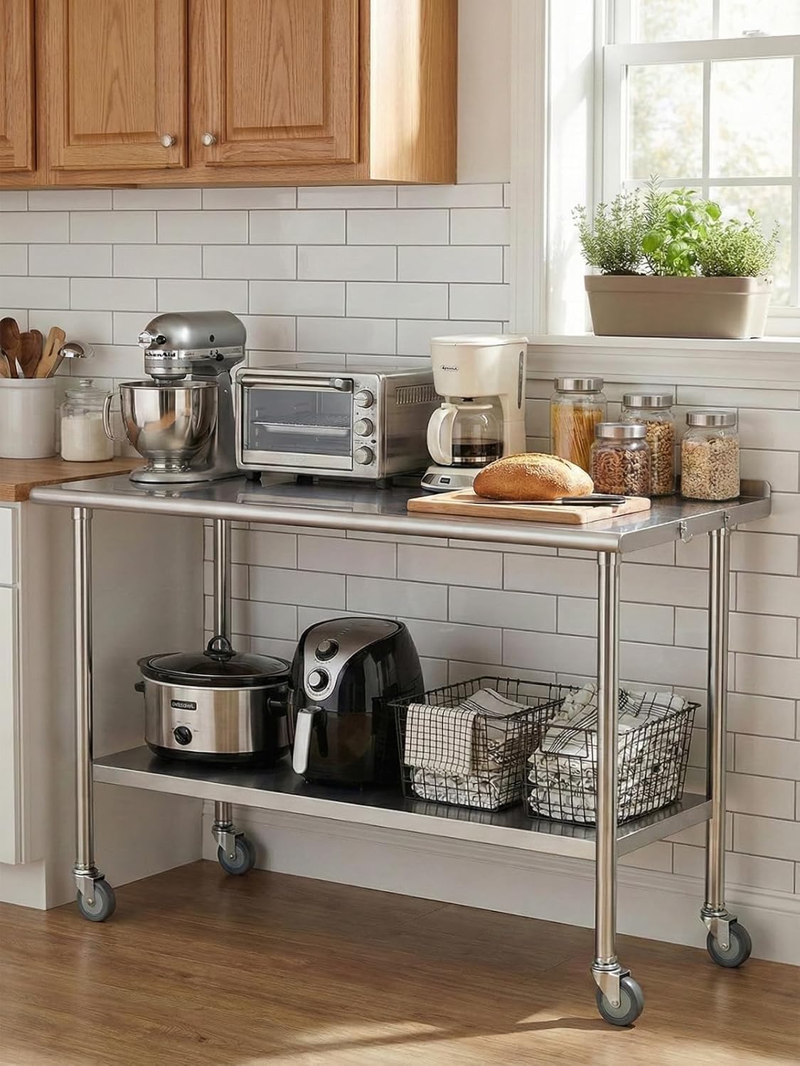 NSF Certified Stainless Steel  - đánh giá và giá Commercial Kitchen Backsplash