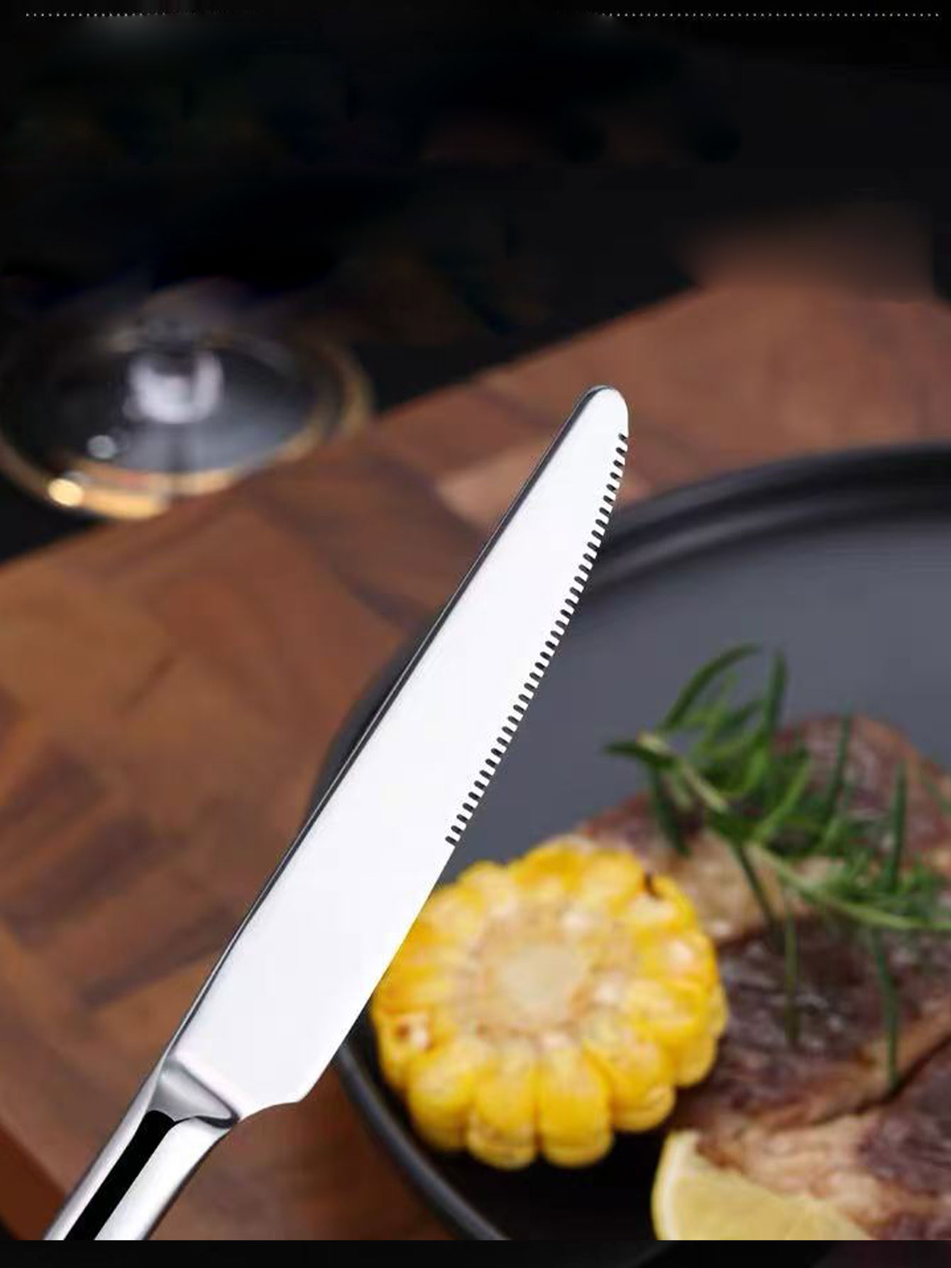 Steak Knife and Fork Cutlery W - đánh giá và giá Commercial Kitchen Knives