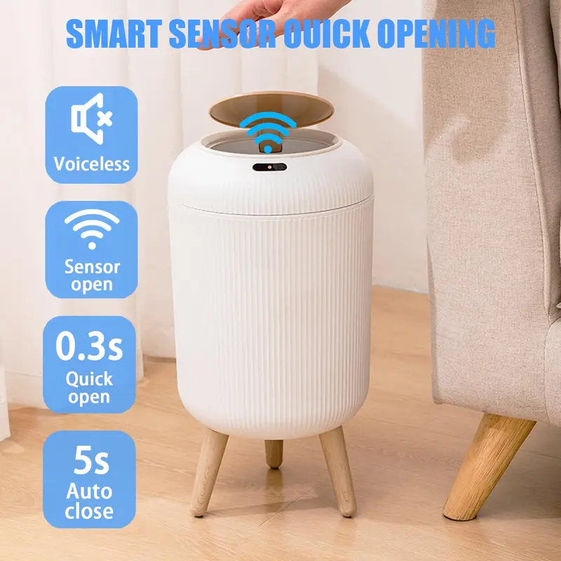 Motion Sensor Automatic Trash  - đánh giá và giá Commercial Kitchen Bin