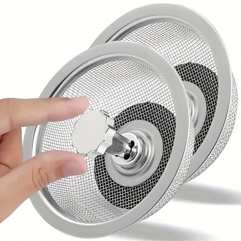 2Set Kitchen Sink Strainer wit - đánh giá và giá Commercial Kitchen Bin