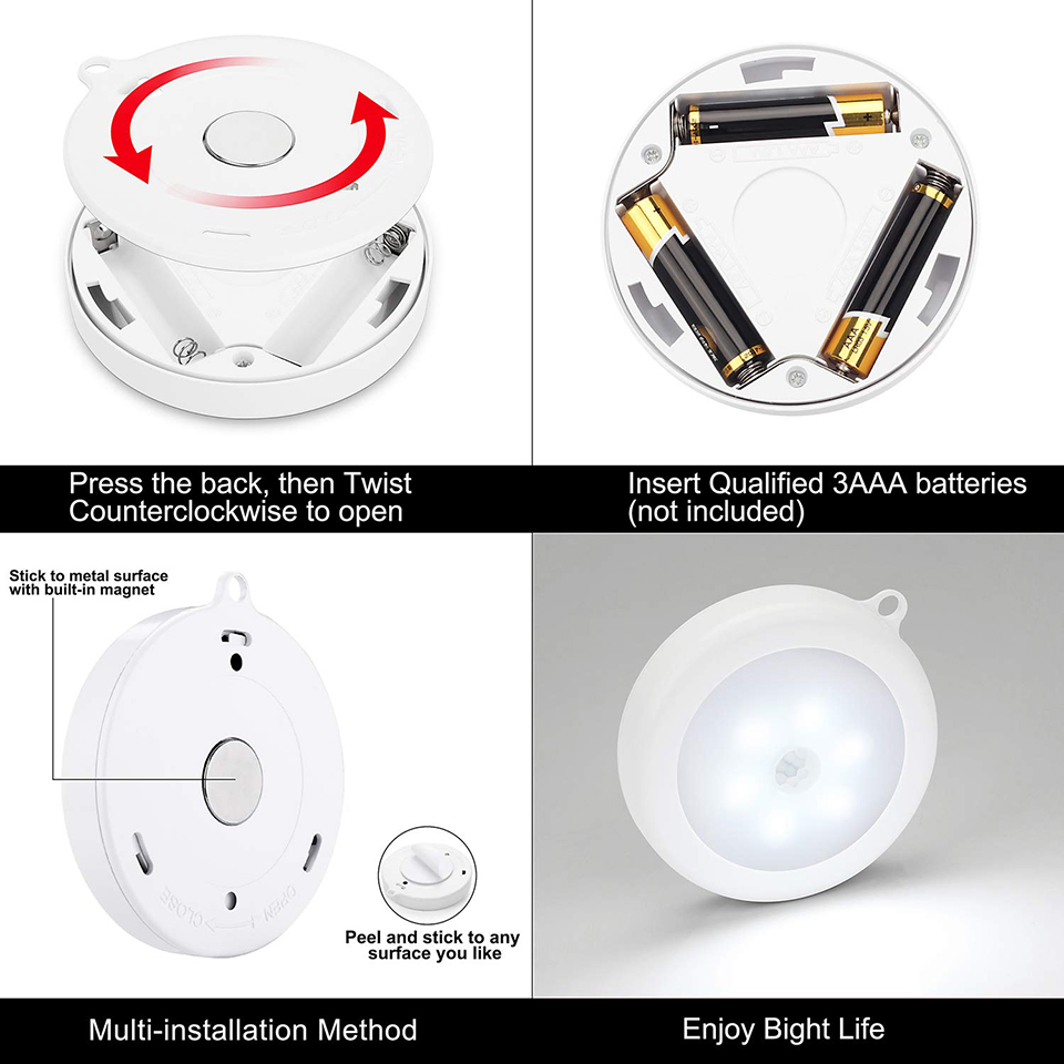PIR Motion Sensor LED Night Li - đánh giá và giá Commercial Kitchen Lights