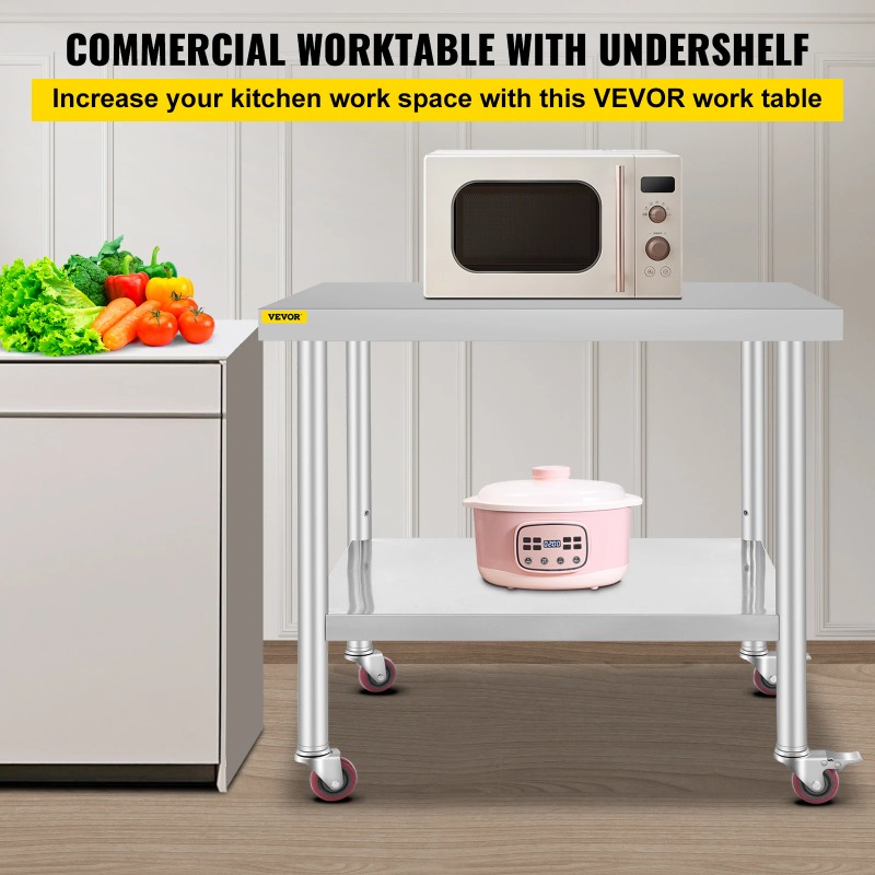 Stainless Steel Kitchen Prep T - đánh giá và giá Commercial Kitchen Backsplash