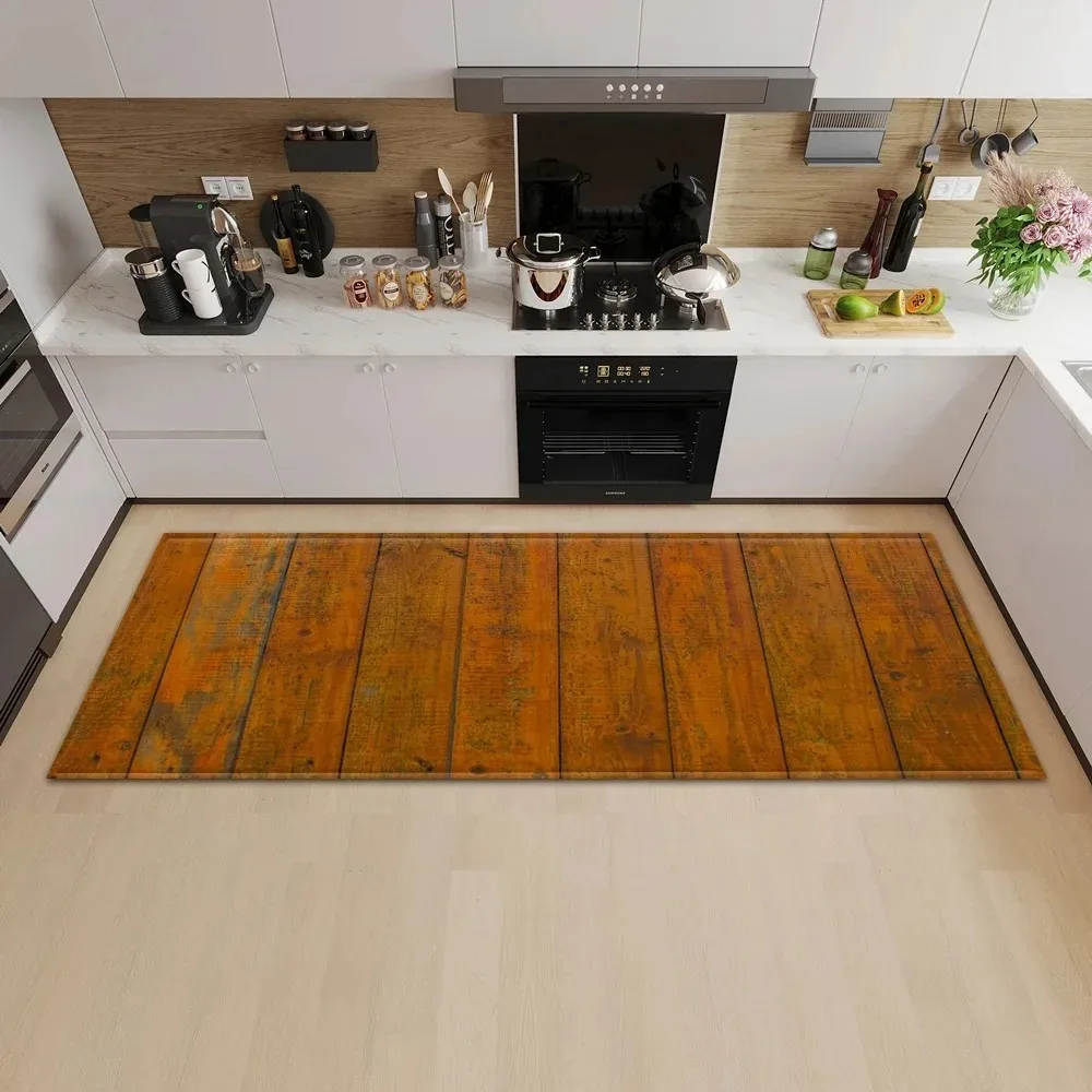 Classic Wood Grain Printed Flo - đánh giá và giá Commercial Kitchen Mats Anti Fatigue