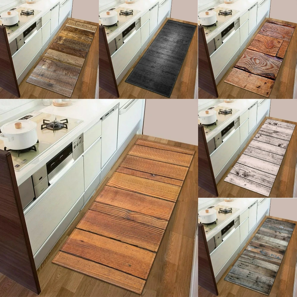 Authentic Wood Grain Effect Re - đánh giá và giá Commercial Kitchen Mats Anti Fatigue