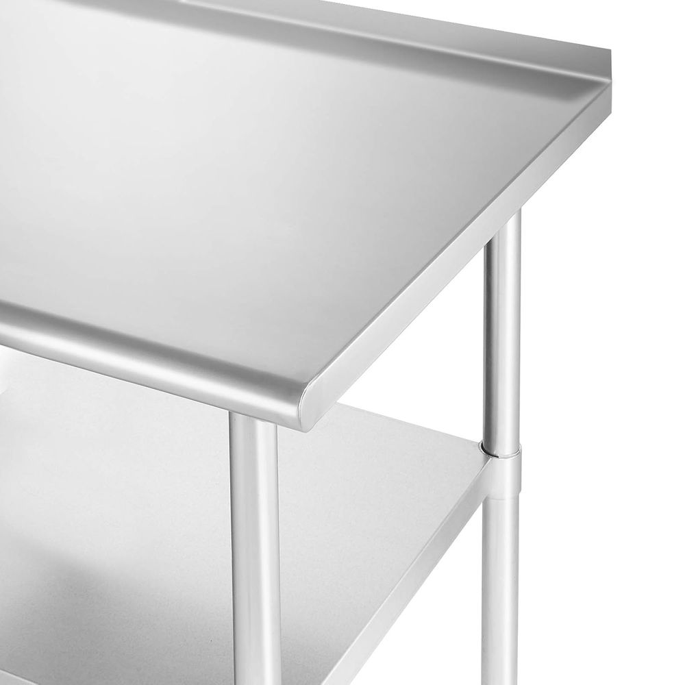 StainlSteel Table 72 in. x 30  - đánh giá và giá Commercial Kitchen Backsplash