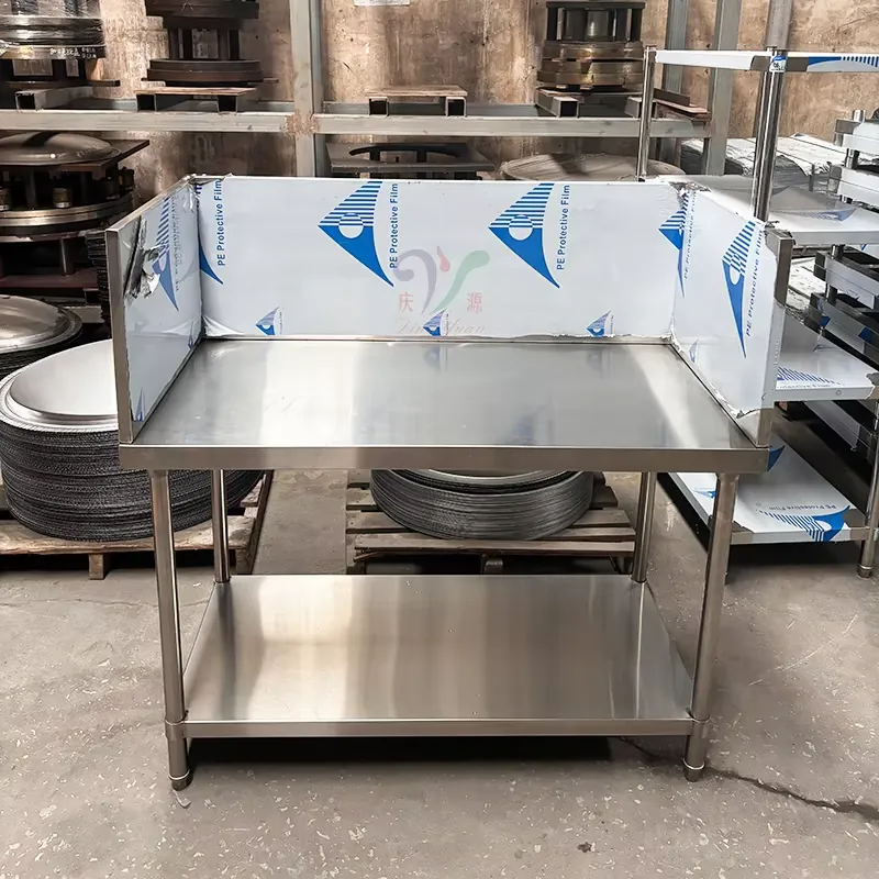 304 Stainless Steel Metal Prep - đánh giá và giá Commercial Kitchen Backsplash