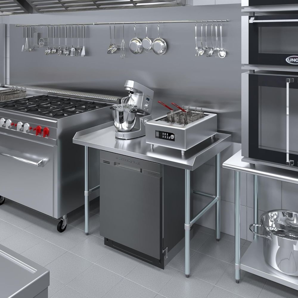 Commercial Work Table Open Bas - đánh giá và giá Commercial Kitchen Backsplash